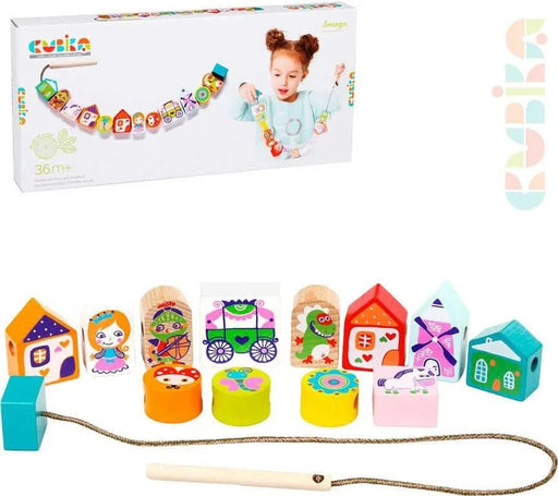 Brain Games LV Wooden lacing toy "Fairytale"