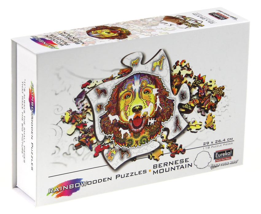 E2D Rainbow Wooden Puzzle BERNESE MOUNTAIN
