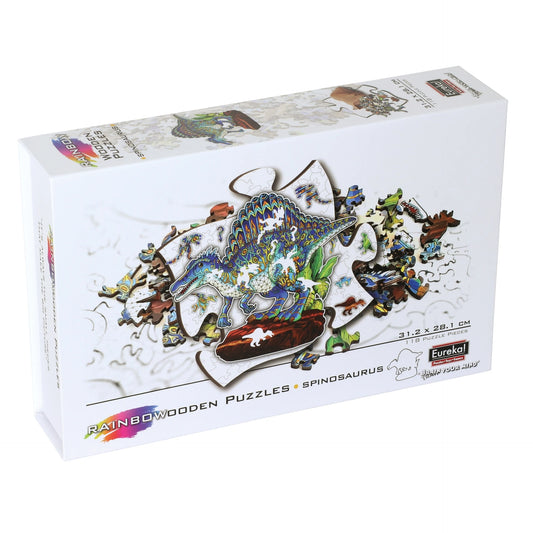 E2D Rainbow Wooden Puzzle SPINOSAURUS