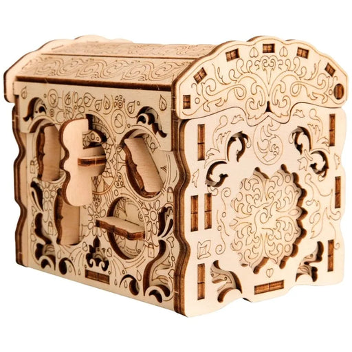 Brain Games Wooden Secret Box TREASURE BOX (DIY kit)