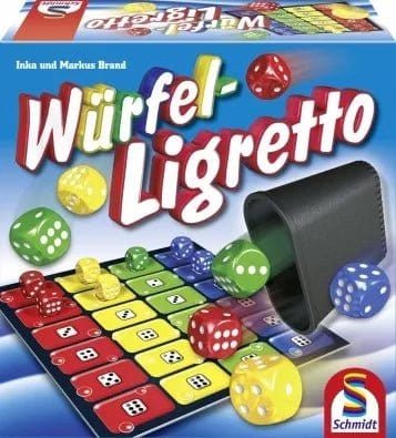 Brain Games LV galda spēles Würfel-Ligretto