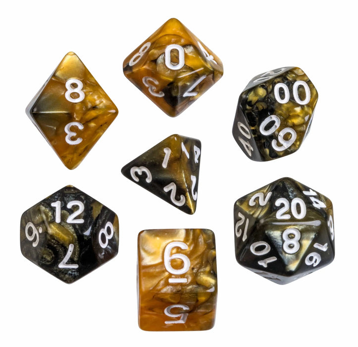 Brain Games LV Würfel, oblivion, gelb, 7er Beutel