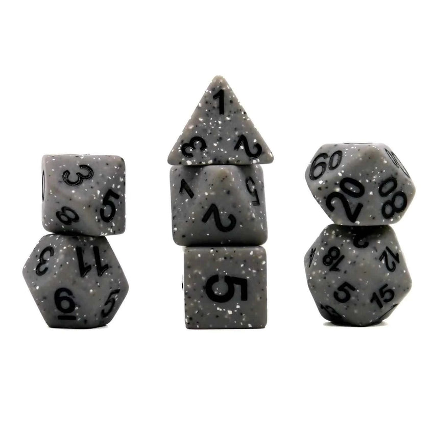 Brain Games LV Würfelset Mehrfarbig: Granite Grey (7)