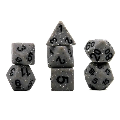 Brain Games LV Würfelset Mehrfarbig: Granite Grey (7)