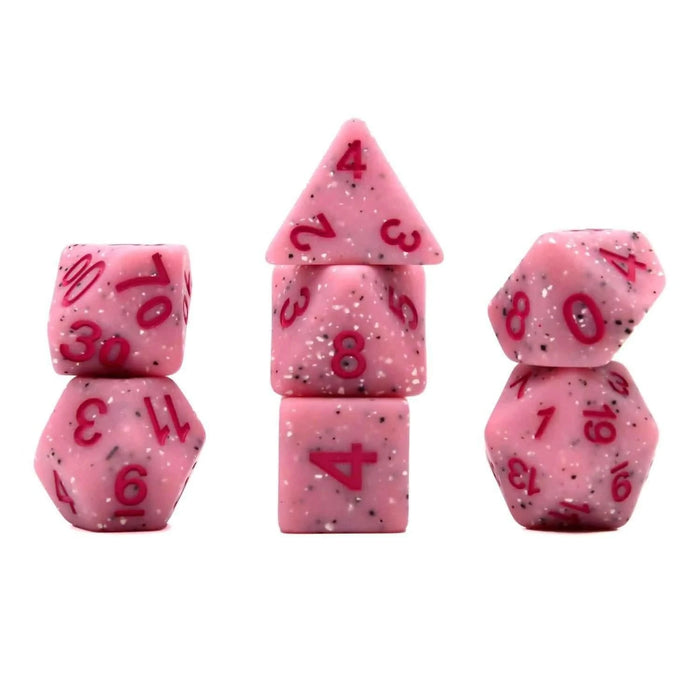 Brain Games LV Würfelset Mehrfarbig: Granite Pink (7)