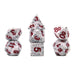 Brain Games LV Würfelset Mehrfarbig: Granite White (7)