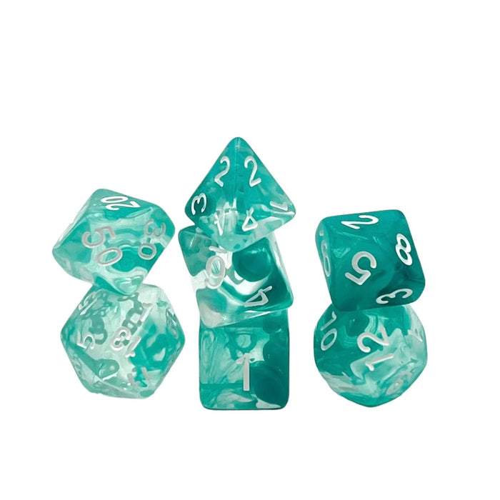 Brain Games LV Würfelset: Nebula Teal (7)
