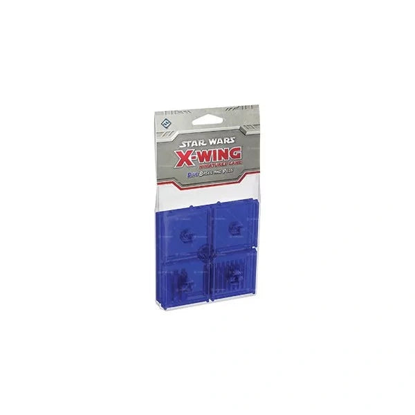 SW X-Wing Min Blue Bases & Pegs Exp Pack