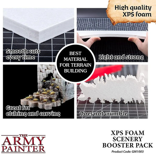 Brain Games LV Krāsošanas piederumi XPS Foam Scenery Booster Pack laukuma modelēšanas komplekts
