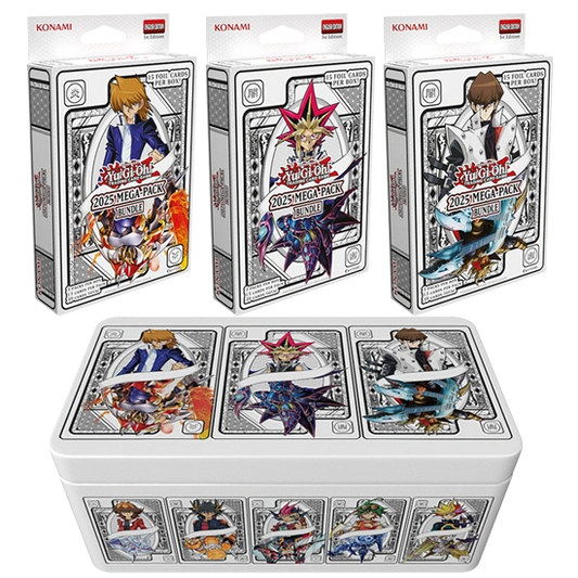 Yu-Gi-Oh! TCG - 2025 Mega Pack Tin (3 Mega-Pack Boosters)