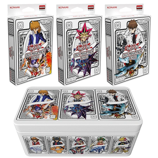 Yu-Gi-Oh! TCG - 2025 Mega Pack Tin (3 Mega-Pack Boosters)