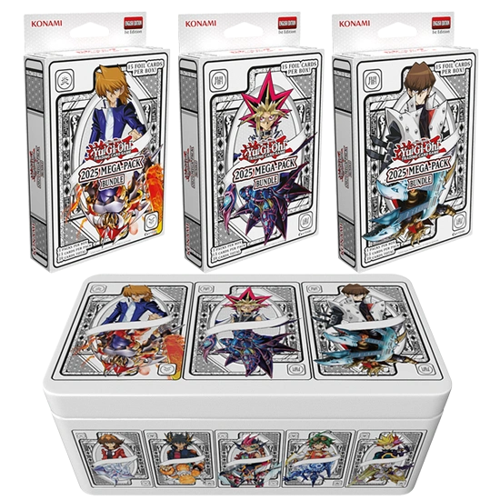 Yu-Gi-Oh! TCG - 2025 Mega Pack Tin (3 Mega-Pack Boosters)