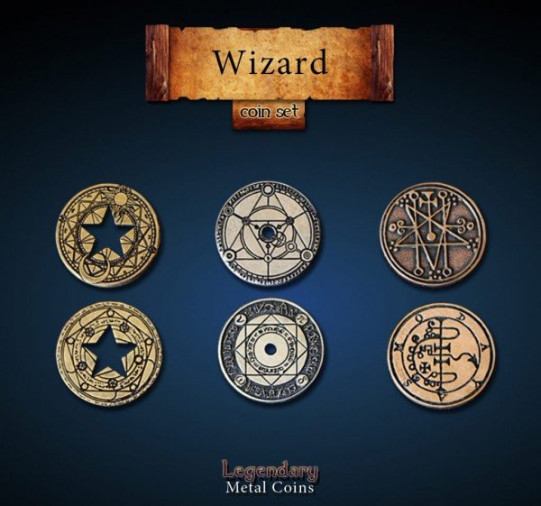 Wizard Coin Set