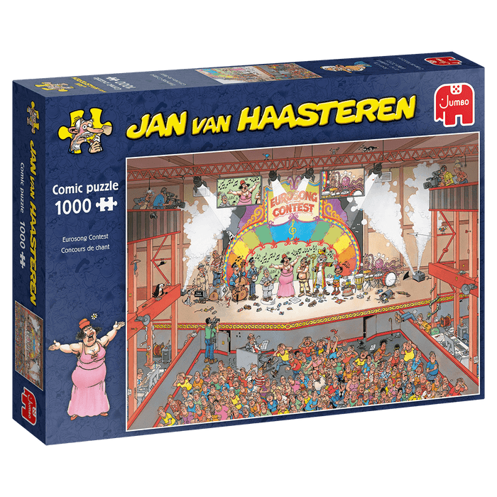 1000, Puzzle - Eurosong Contest (Jan van Haasteren)