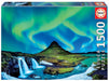 Puzzle: Aurora Burelis Icelnad (1500 gabaliņi), puzle