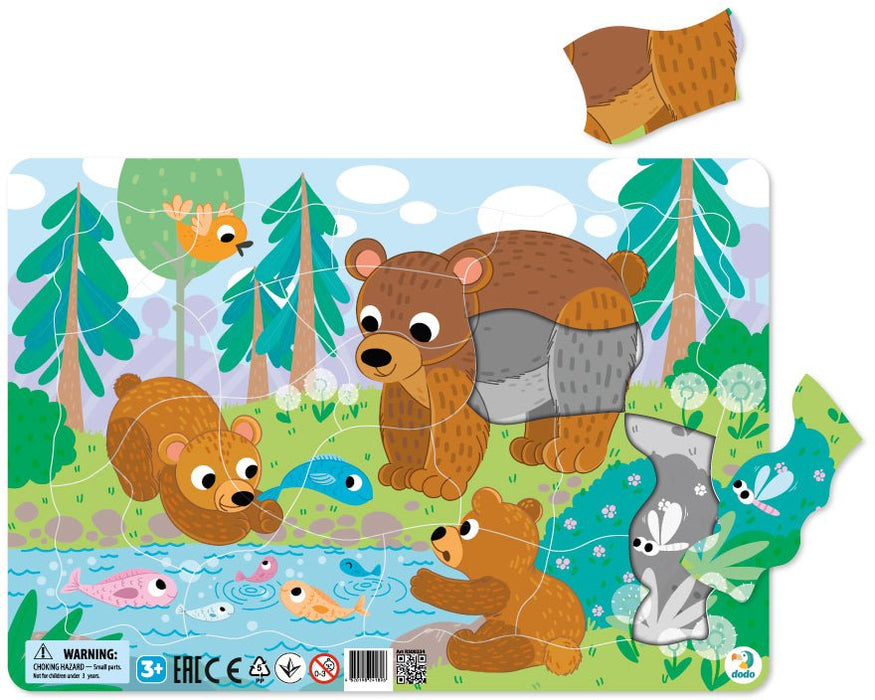 Frame Puzzle Bear Cubs