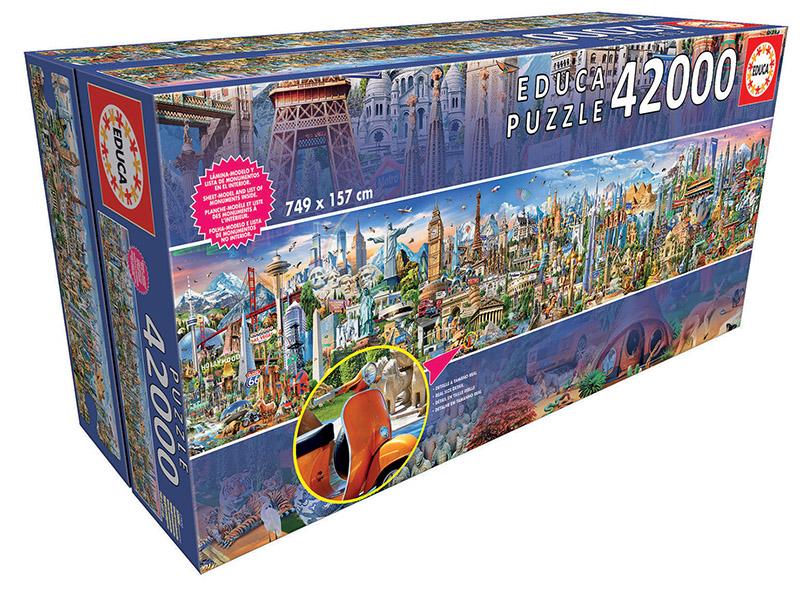 Educa "Around the World" puzle, 42000 gab.