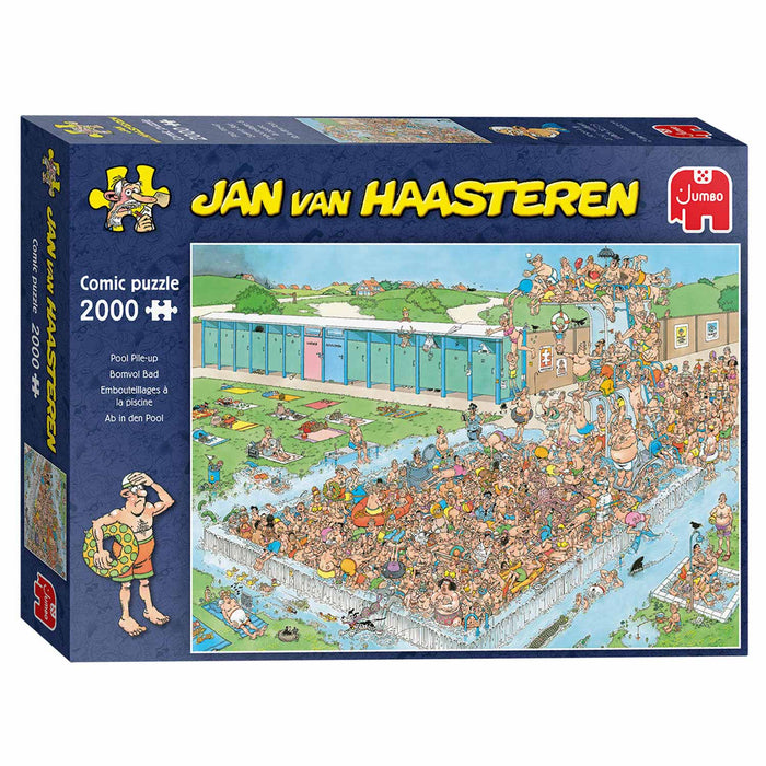 2000, Puzzle - Pool Pile up (Jan van Haasteren)