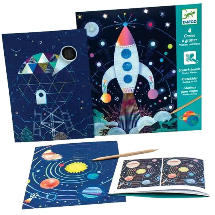 Small gifts - Scratch cards - Cosmic mission