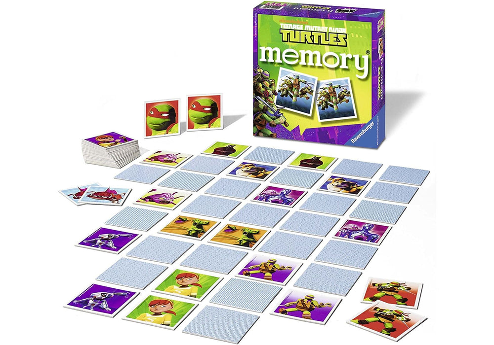 Atmiņas spēle - Ninja Turtles