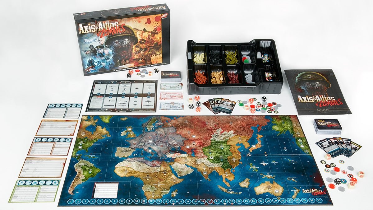 Axis &amp; Allies &amp; Zombies Board Game