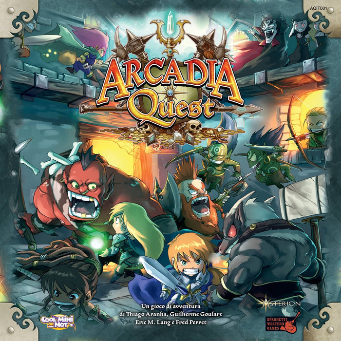 Arcadia Quest, galda spēle