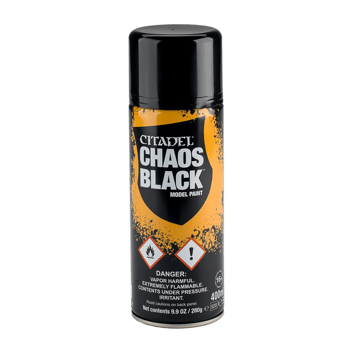 Krāsa Chaos Black, Spray, 400ml
