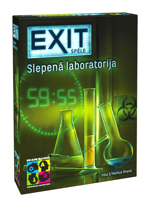 EXIT: Slepenā laboratorija