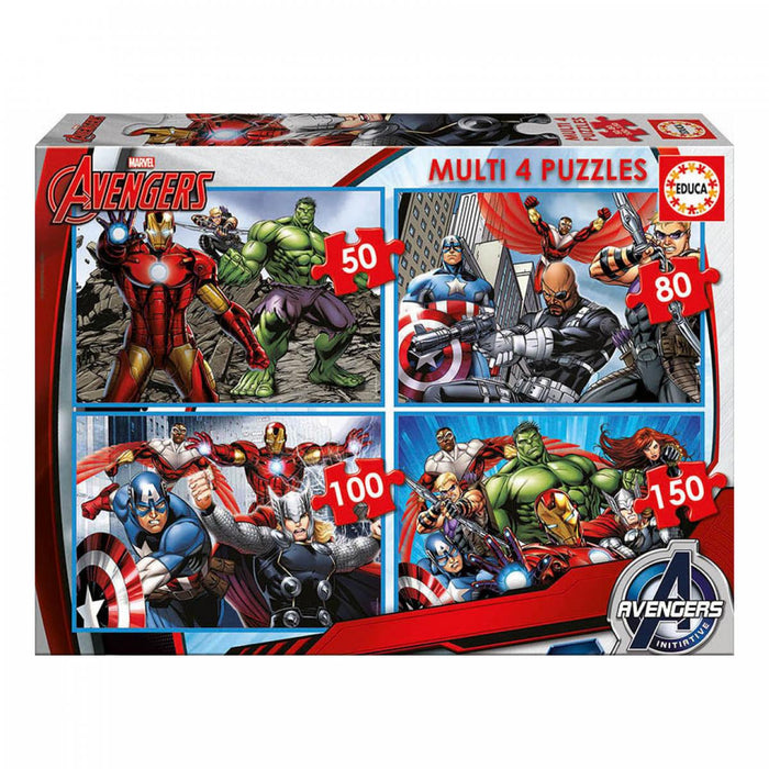 Puzle 50-80-100-150 - Avengers