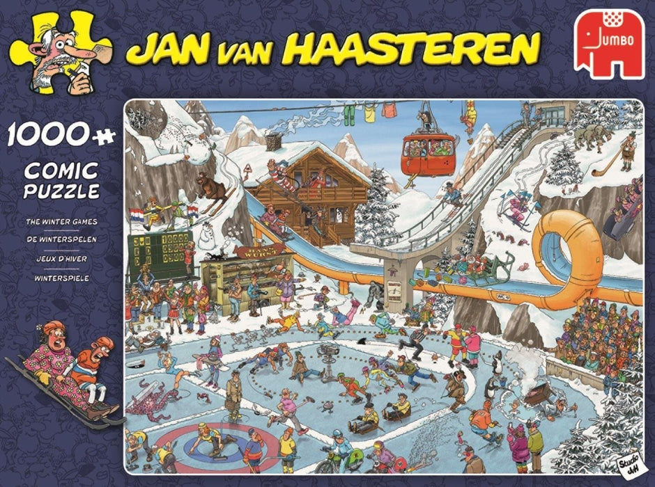 1000, Puzle - Winter Games (Jan van Haasteren)
