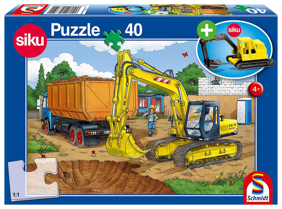 Puzzle - Digger, 40 pcs