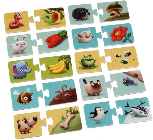 Puzzles "My Food"