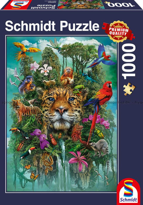 Puzzle King of the jungle, 1000