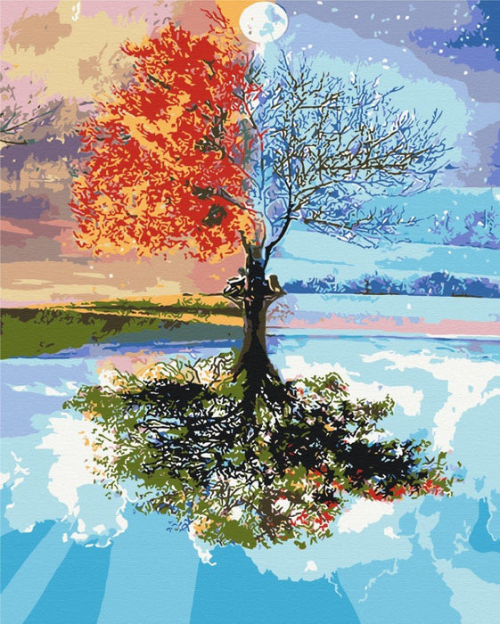 PBN classic - Seasons tree