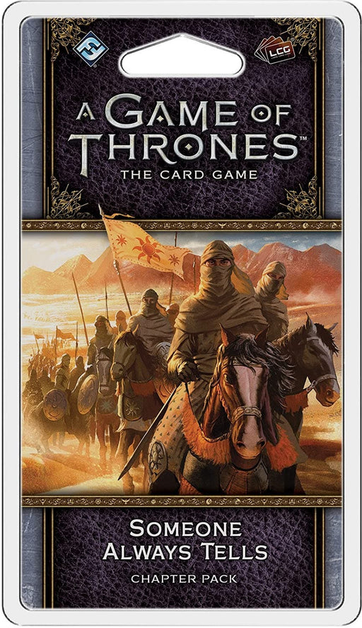 A Game of Thrones: The Card Game - Someone Always Tells (paplašinājums), galda spēle