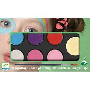Face color palette - Sweet tones (6 colors)