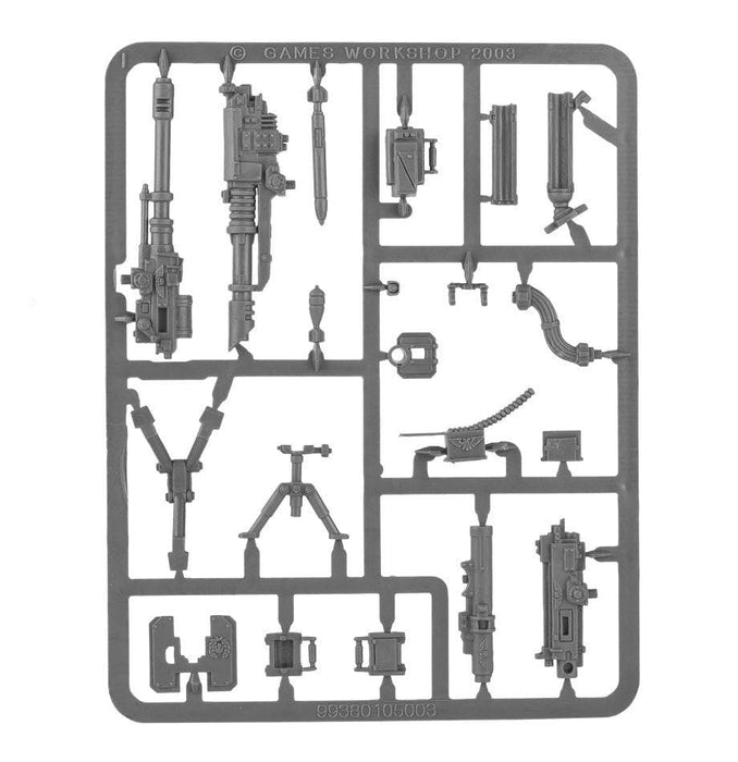 Warhammer 40,000: Cadian Heavy Weapon Squad Miniatures Set