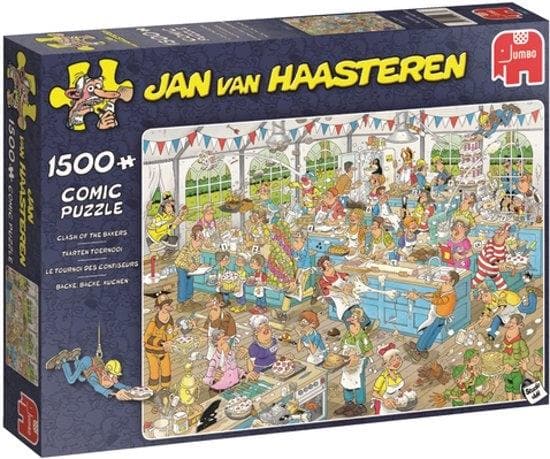 1500, Puzle - Clash of the Bakers (Jan van Haasteren)