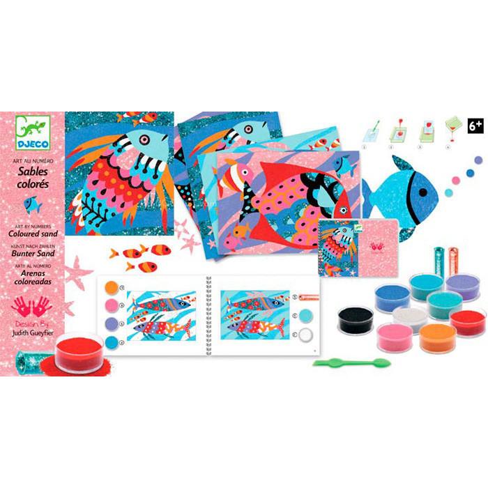 Colored Sand: Fish Rainbows, galda spēle