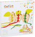 Wooden lacing toy set "Fruits"