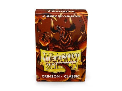 CRIMSON CLASSIC JAPANESE (60 ct. in box) - Dragon Shield Sleeves