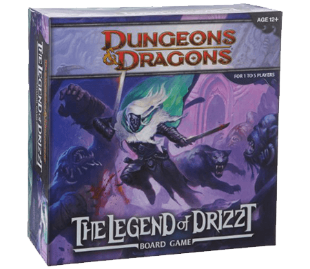Dungeons & Dragons: The Legend of Drizzt, galda spēle