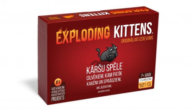 Exploding Kittens LV, galda spēle
