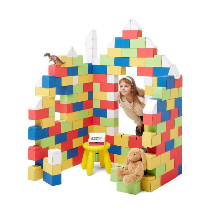 GIGI Bloks 200XXL milzu rotaļkluči (Krāsaini)