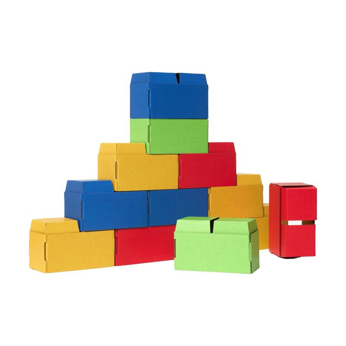 GIGI Bloks 96XL milzu rotaļkluči (Krāsaini)