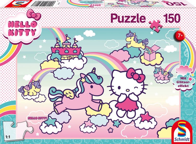 Puzzle Kitty's unicorn, 150