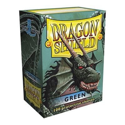 Dragon Shield - Green, 63.5x88, 100 gab.