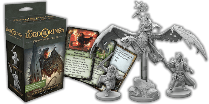  The Lord of the Rings: Journeys in Middle-Earth – Scourges of the Wastes Figure Pack (paplašinājums), galda spēle