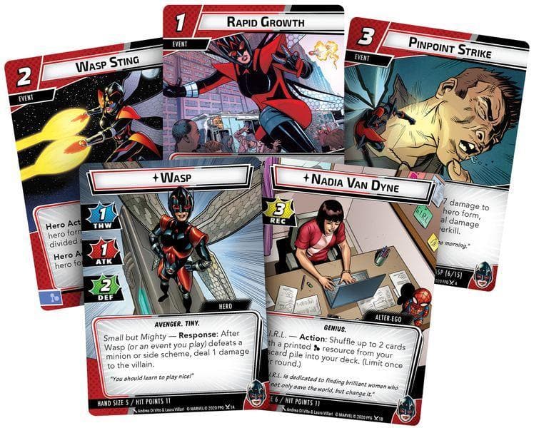 Marvel Champion: Wasp Hero Pack (Expansion)