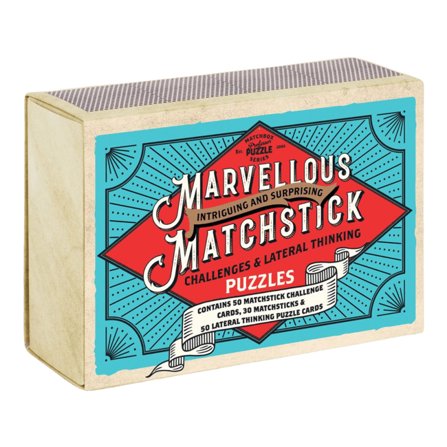 Matchbox: Marvelous Matchstick Challenges, a brainteaser